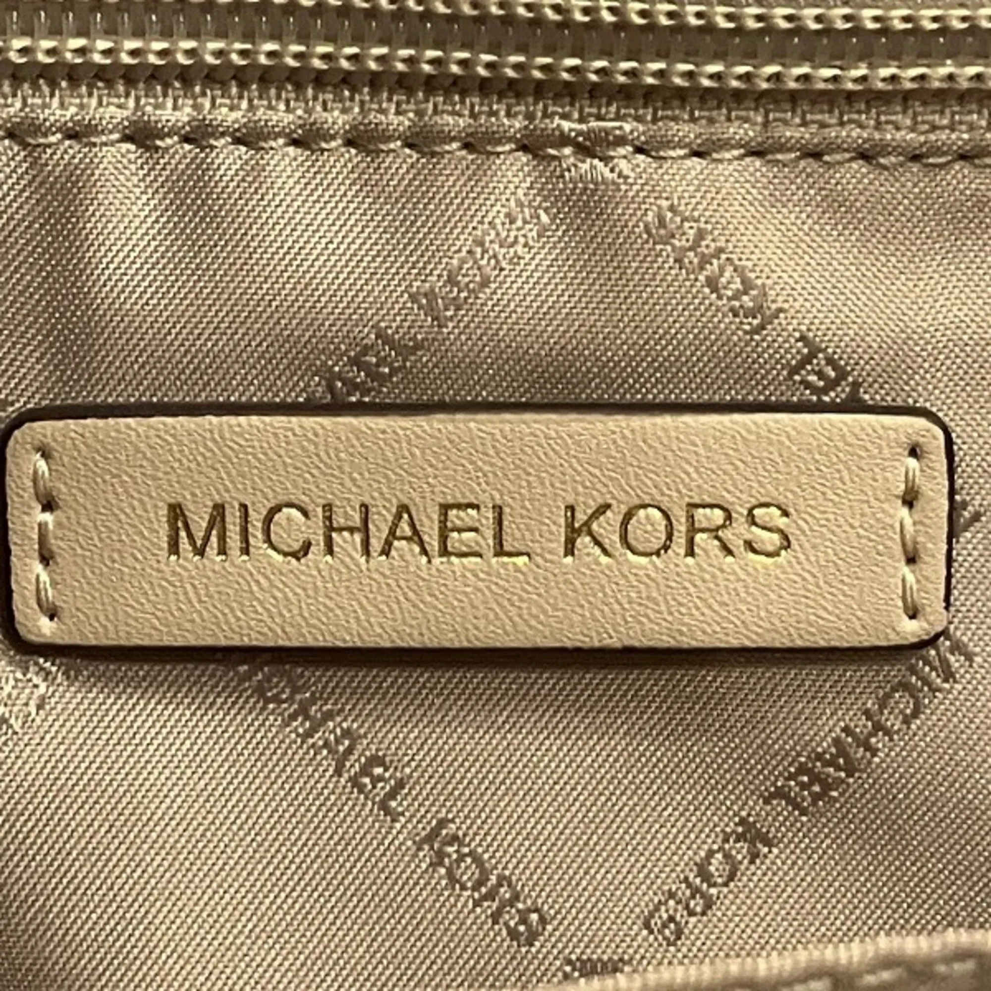 Michael Kors  Leather Shoulder Bag Tote Bag (Pre-Owned)