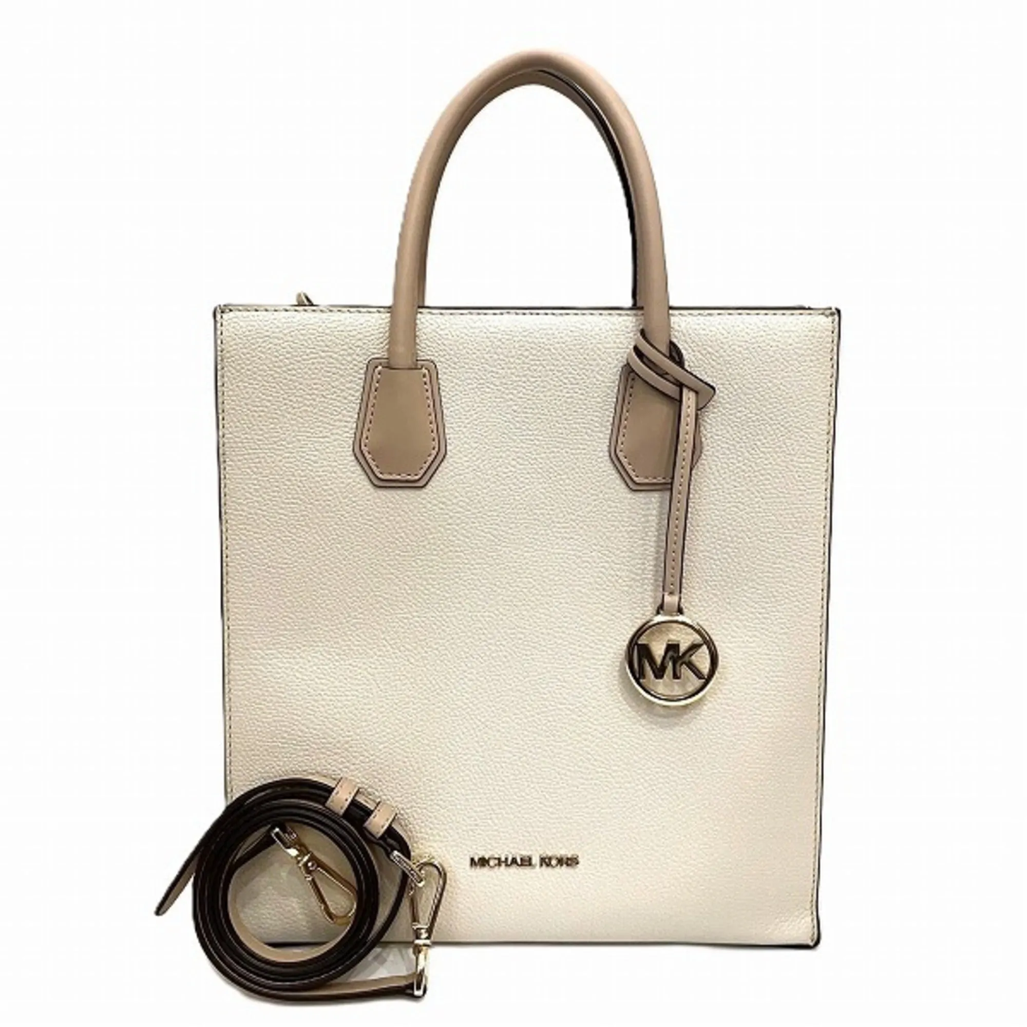 Michael Kors  Leather Shoulder Bag Tote Bag (Pre-Owned)