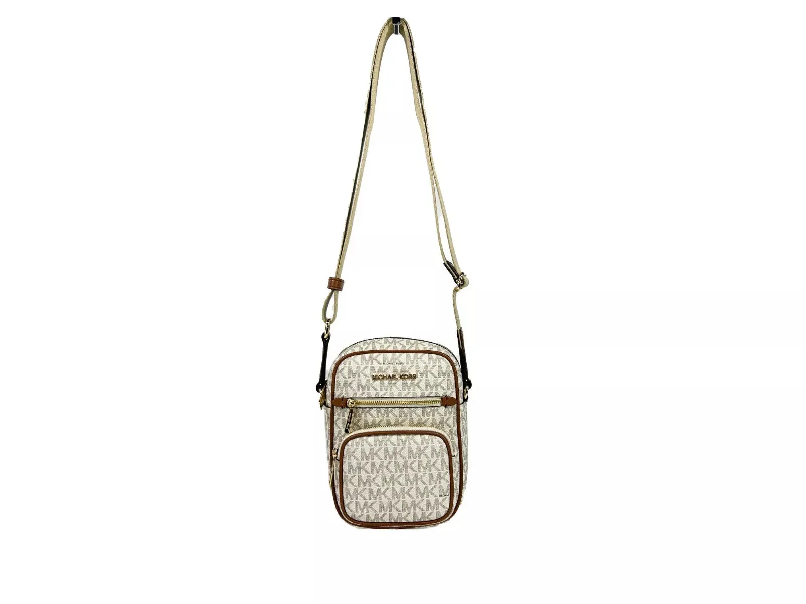 Michael Kors North South Medium Crossbody Bag Women's ivory