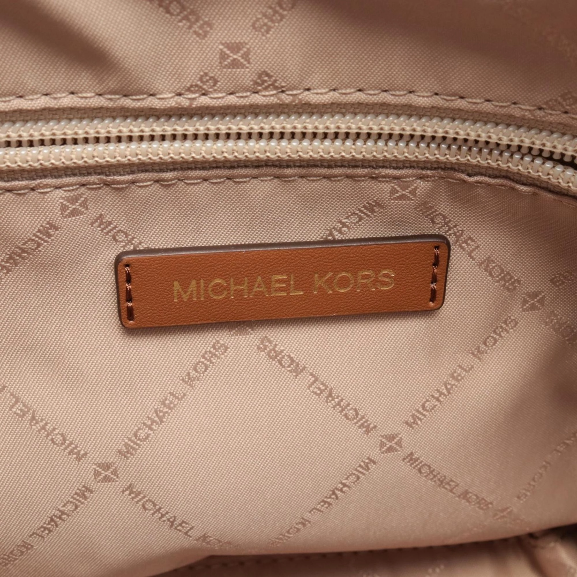 Michael Kors  Coated Canvas Pvc Leather Handbag (Pre-Owned)