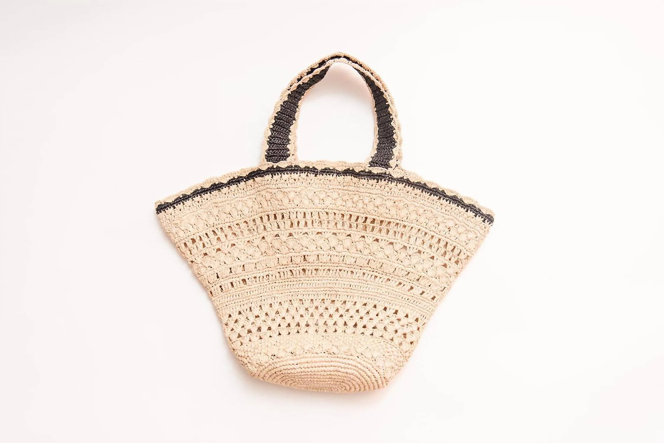Mikala Tote Bag In Natural/black