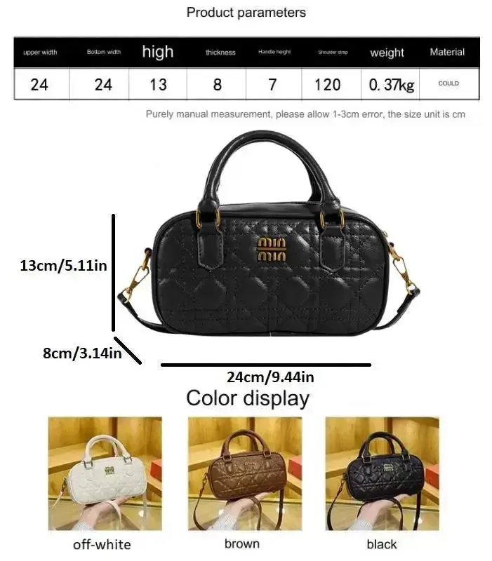 MIN MIN Classic Crossbody Bag 801-1