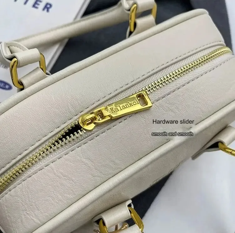 MIN MIN Women Leather Crossbody Bag Without Keychain 407