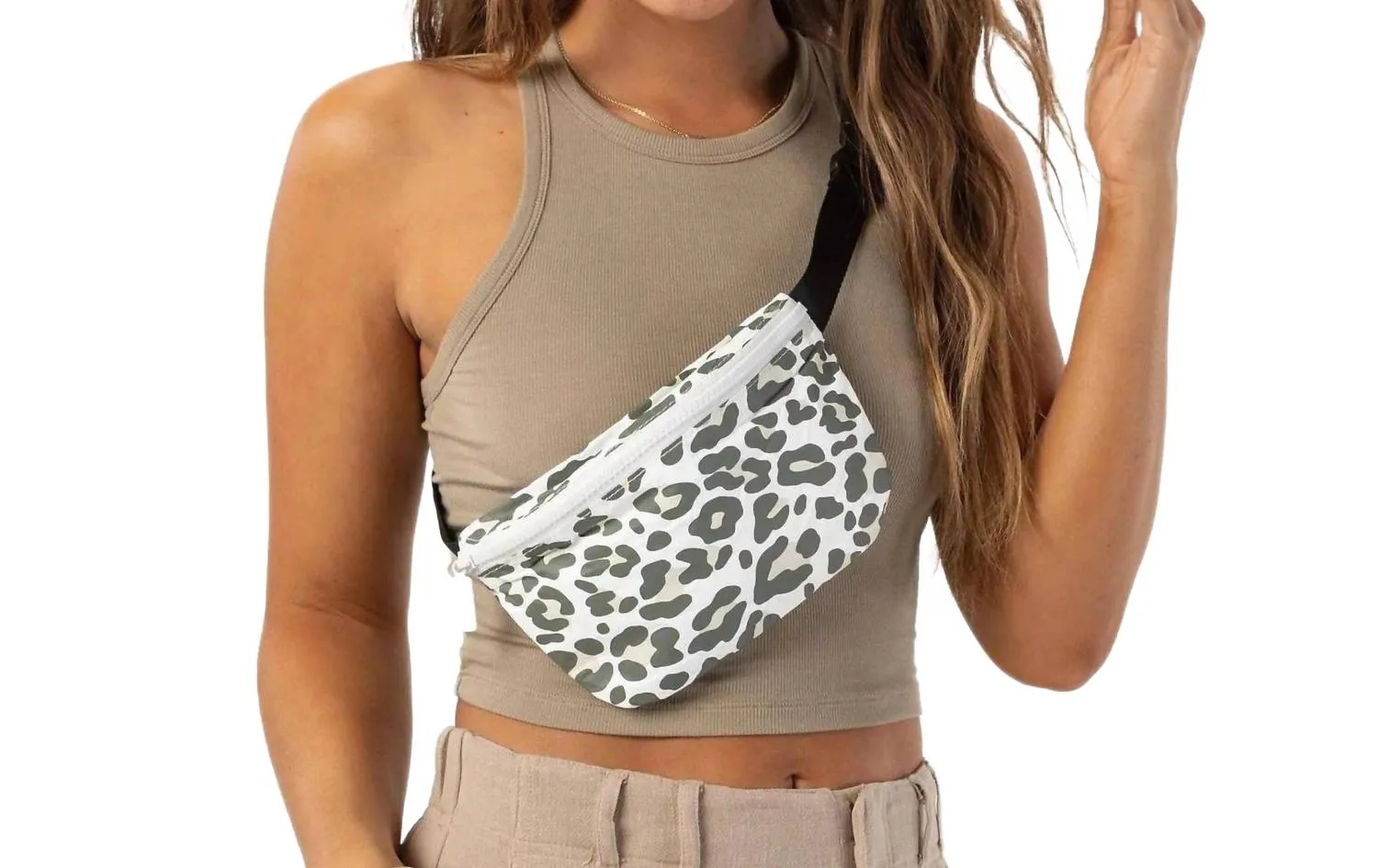 Mini Hip Pack In Leopard Cub