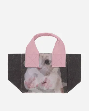 Mini Tote Bag Cat Print