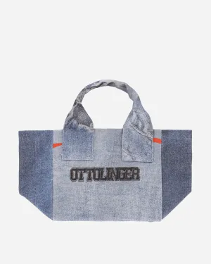 Mini Tote Bag Denim Print