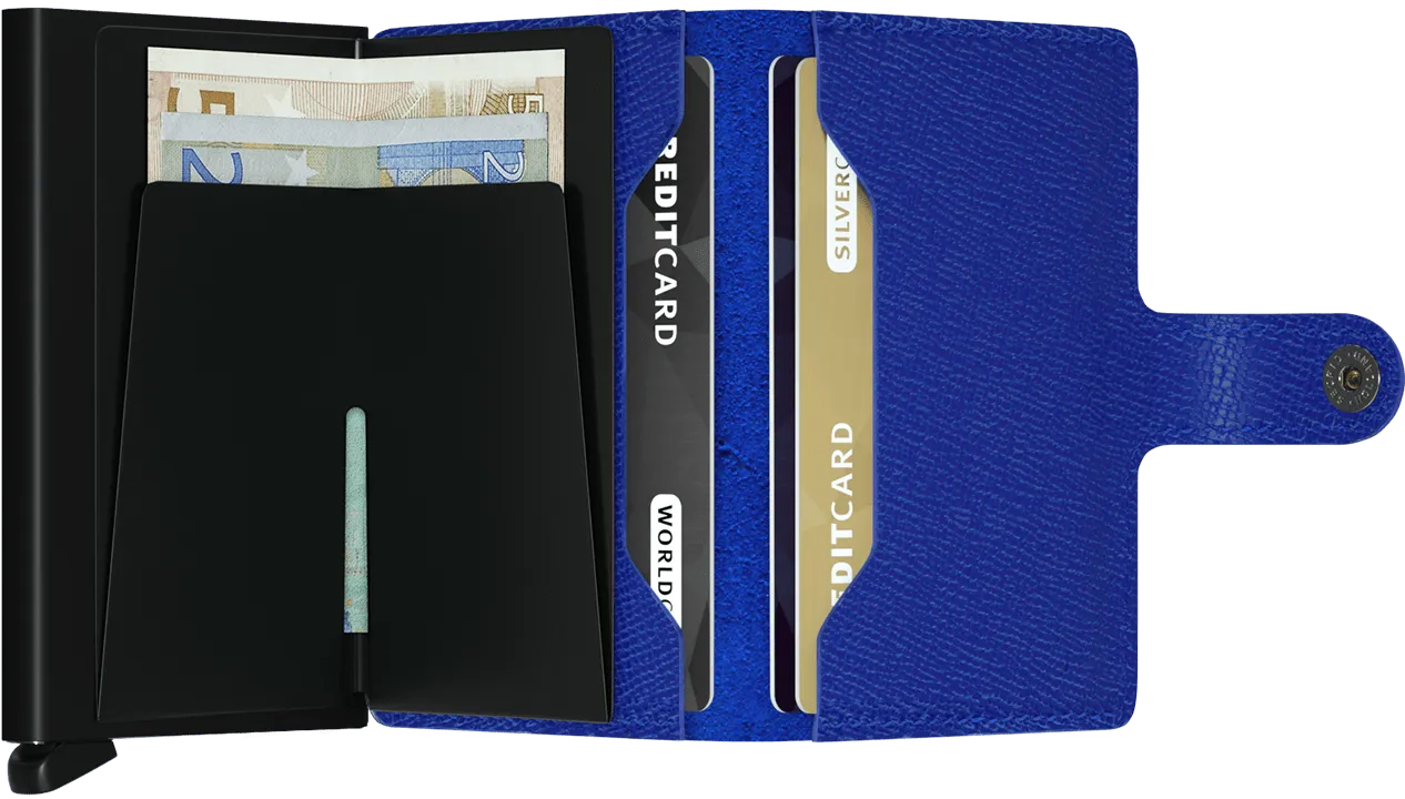 Miniwallet // Crisple Cobalt