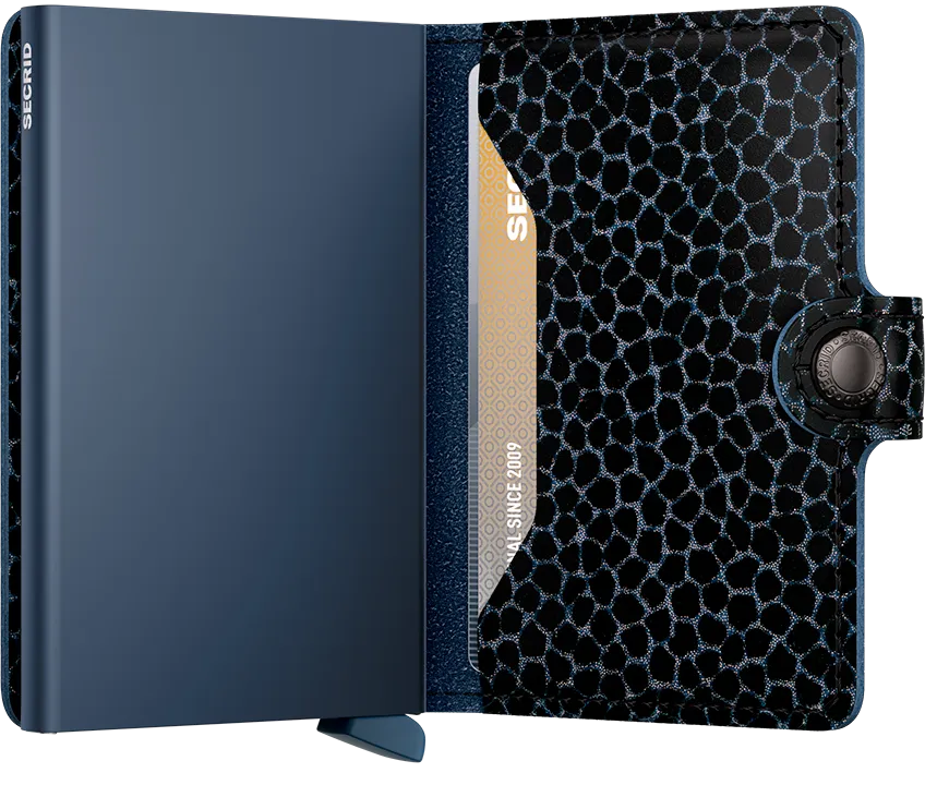 Miniwallet // Giraffina Blue
