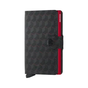 Miniwallet Optical Black-Red