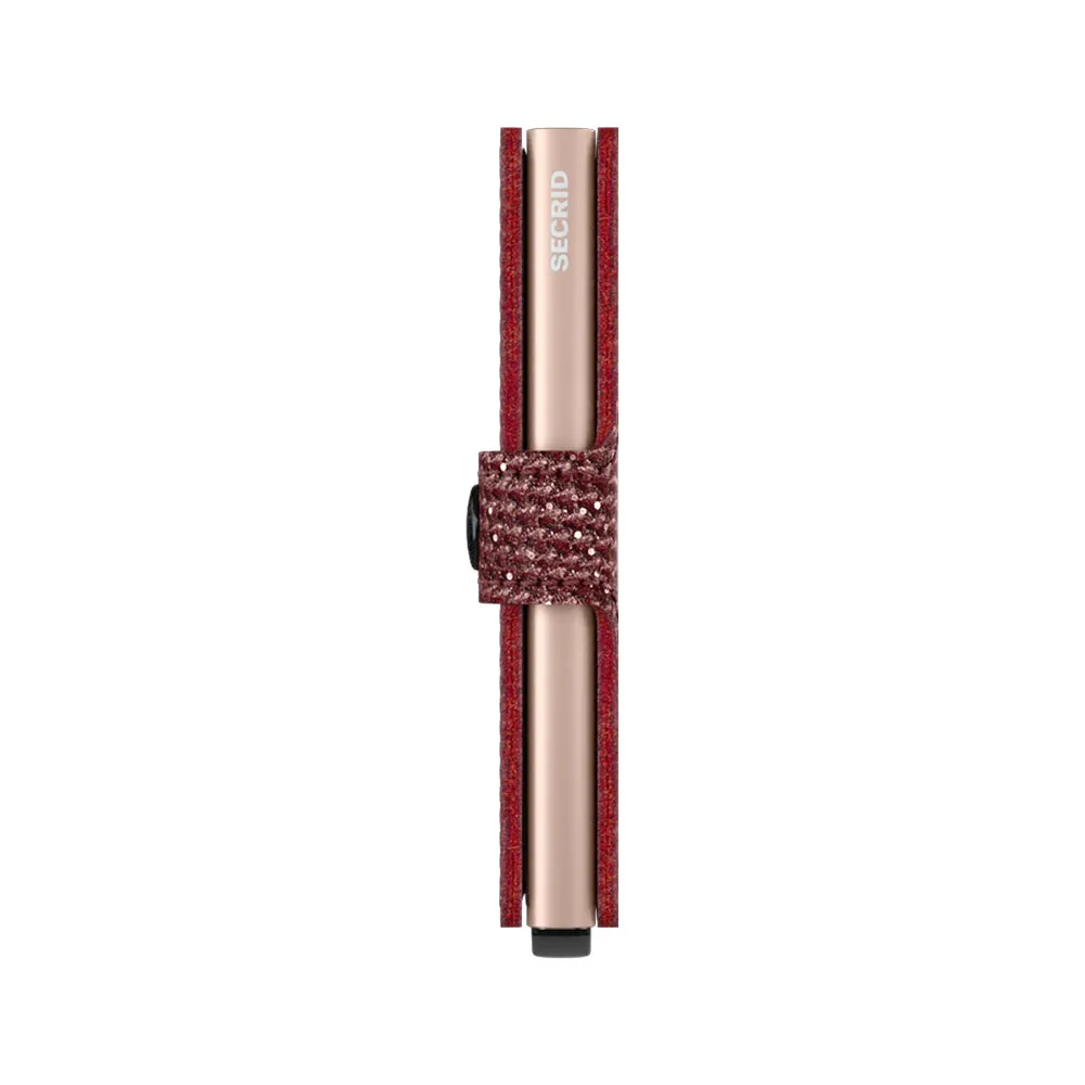Miniwallet // Sparkle Red