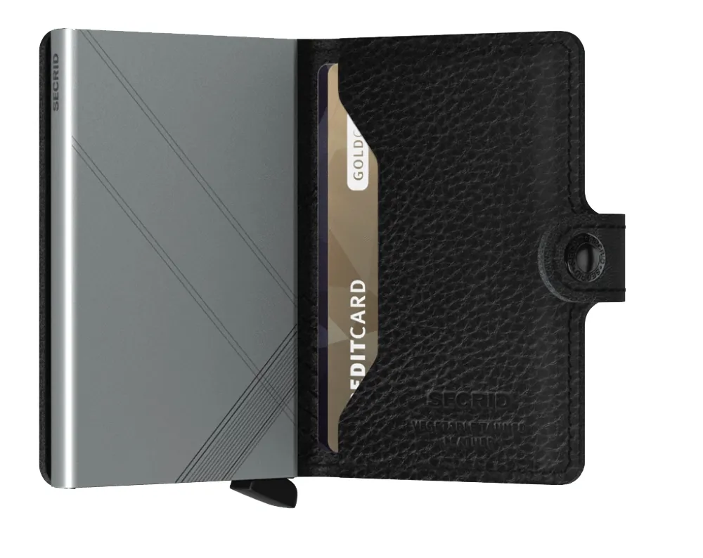 Miniwallet // Stitch Linea Black