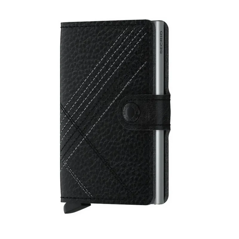 Miniwallet // Stitch Linea Black