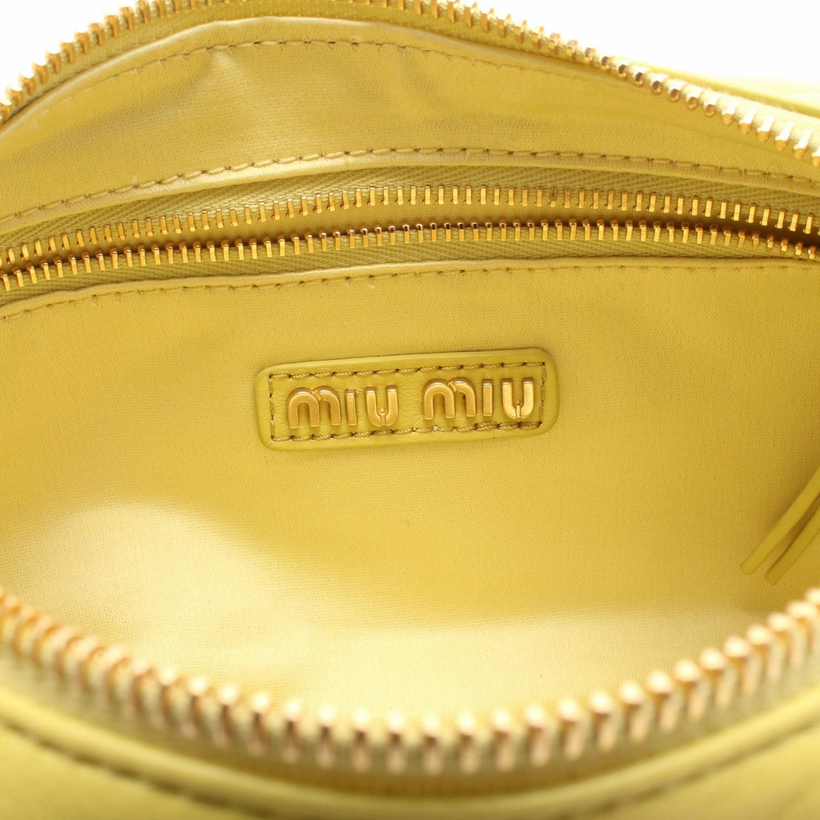 Miu Miu Pocket Handbag Red