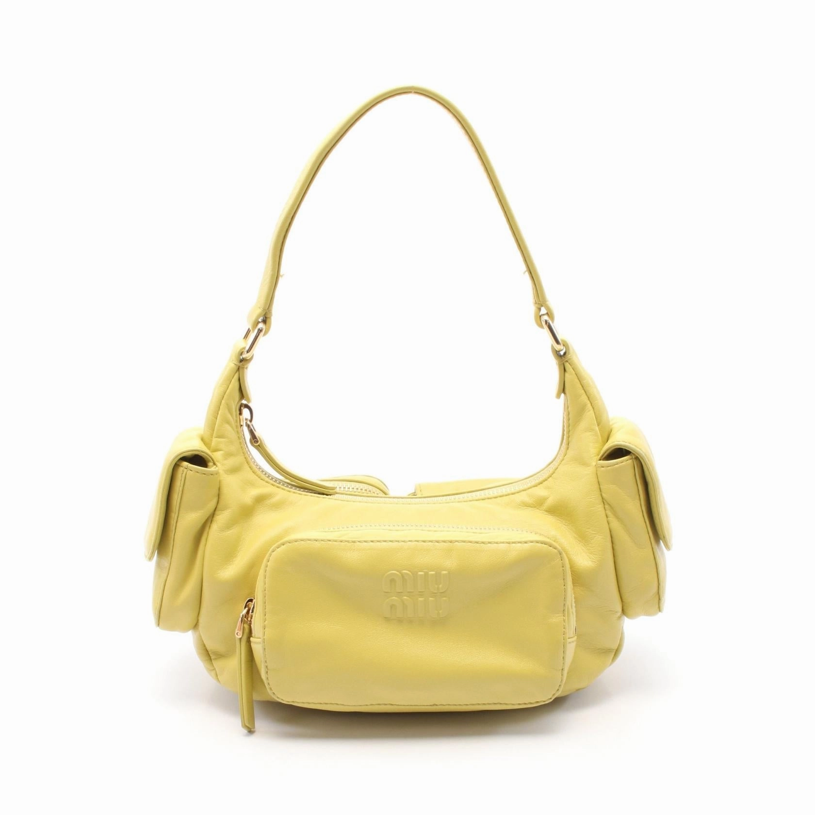 Miu Miu Pocket Handbag Red
