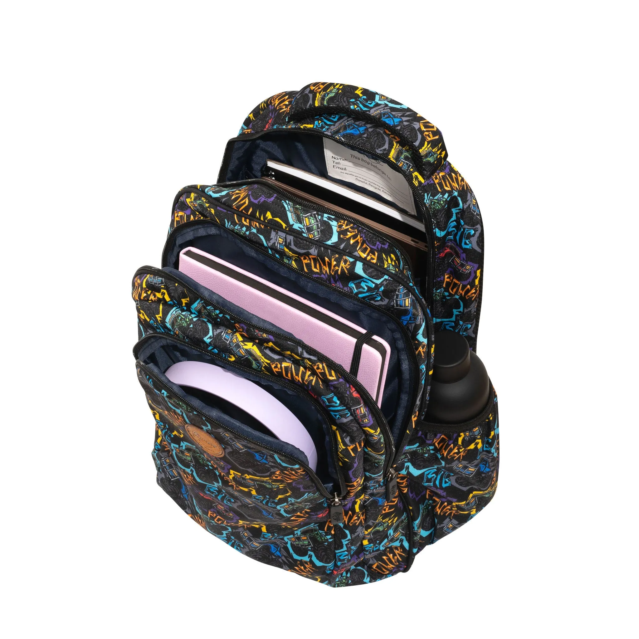 Monster Truck Large School Backpack