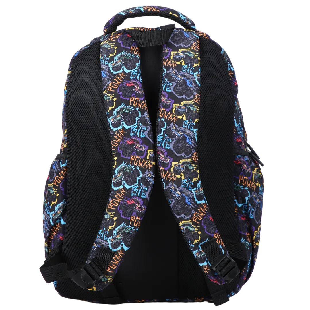 Monster Truck Large School Backpack