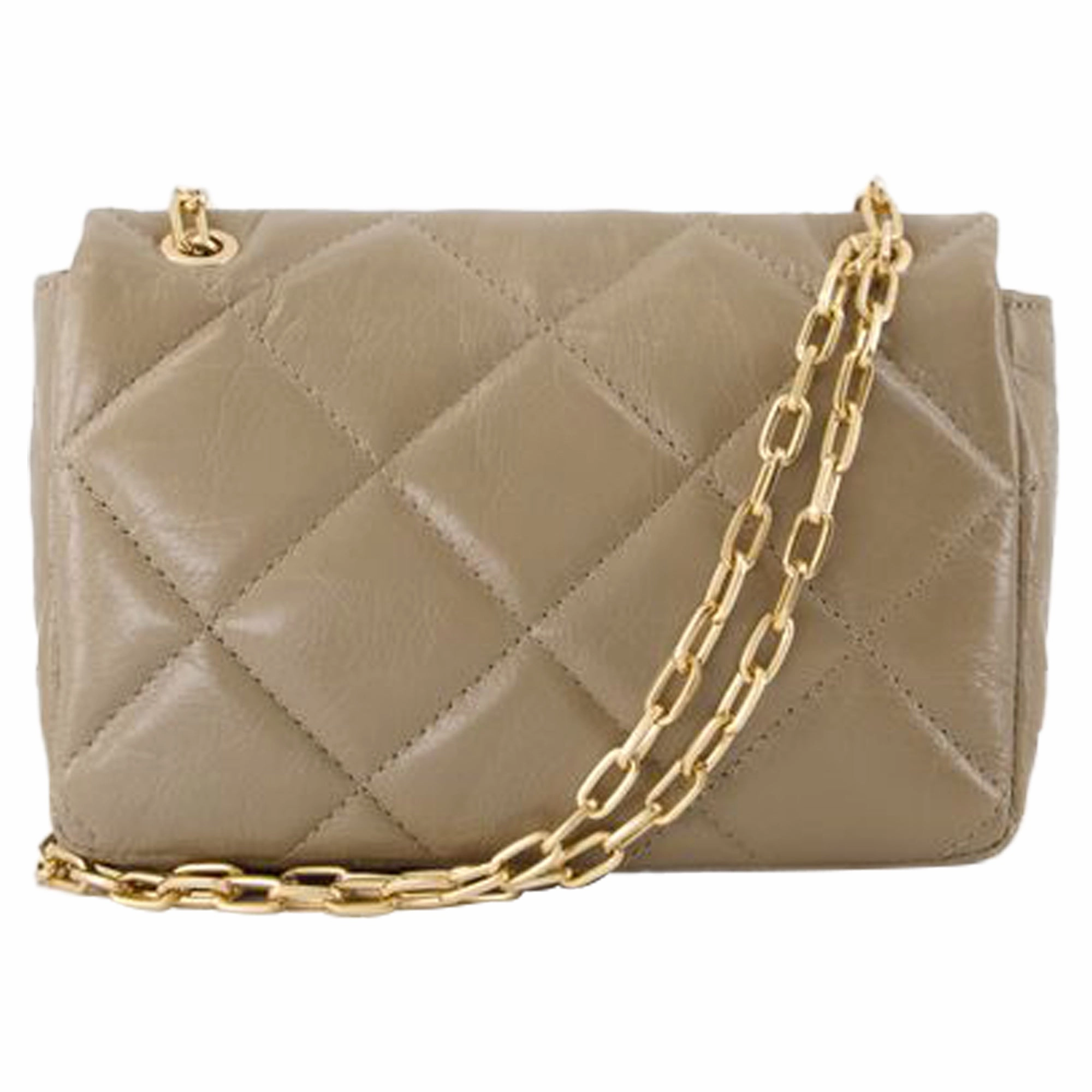 Moon Medium Handbag - Vanessa Bruno - Leather - Brown