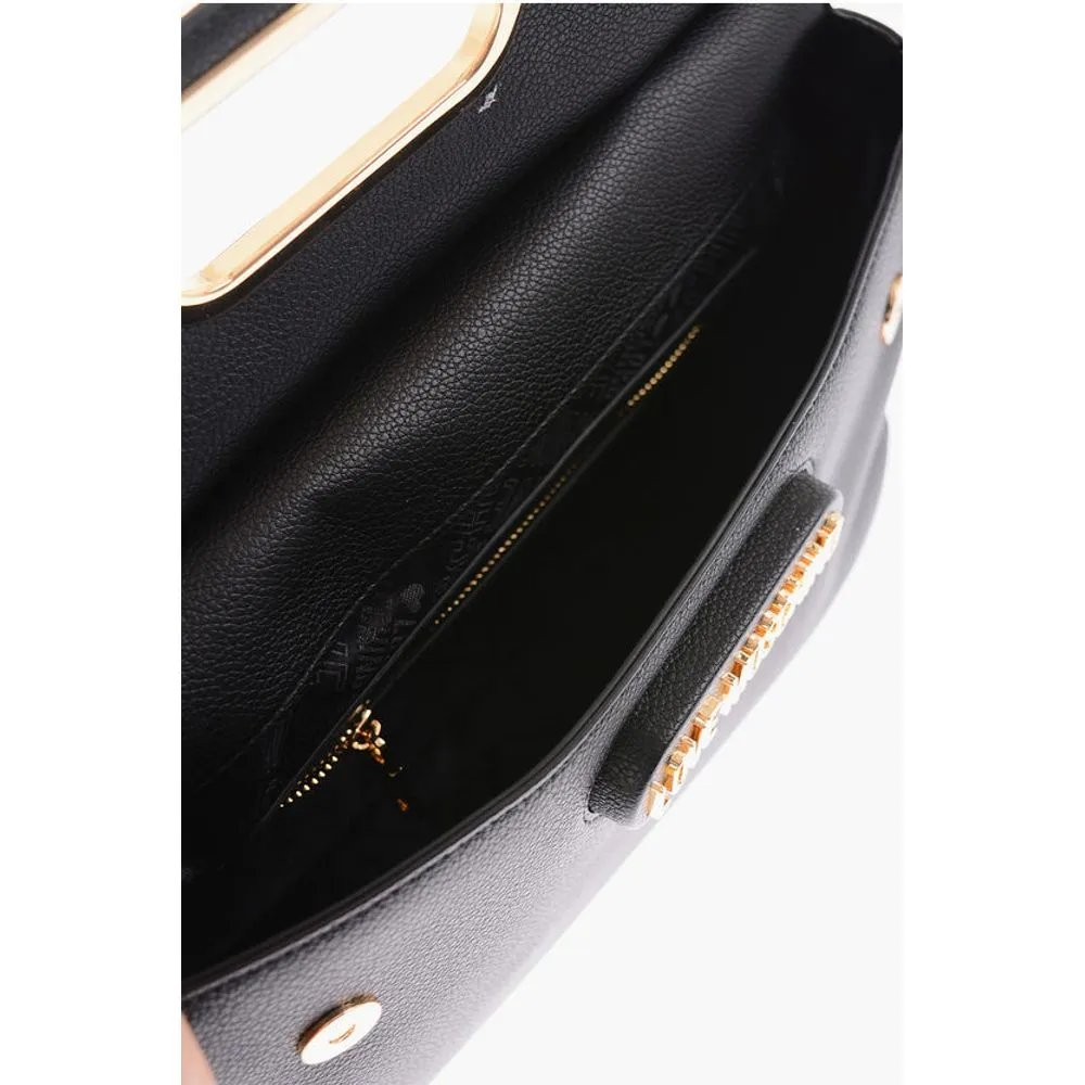 Moschino LOVE removable shoulder strap faux leather Women's bag