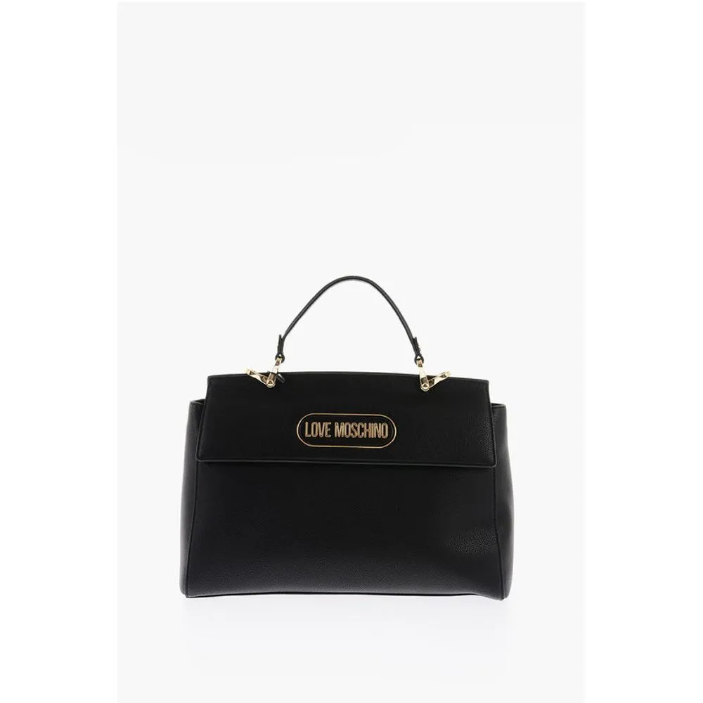 Moschino LOVE removable shoulder strap faux leather Women's bag
