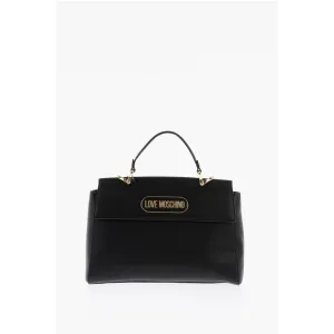 Moschino LOVE removable shoulder strap faux leather Women's bag