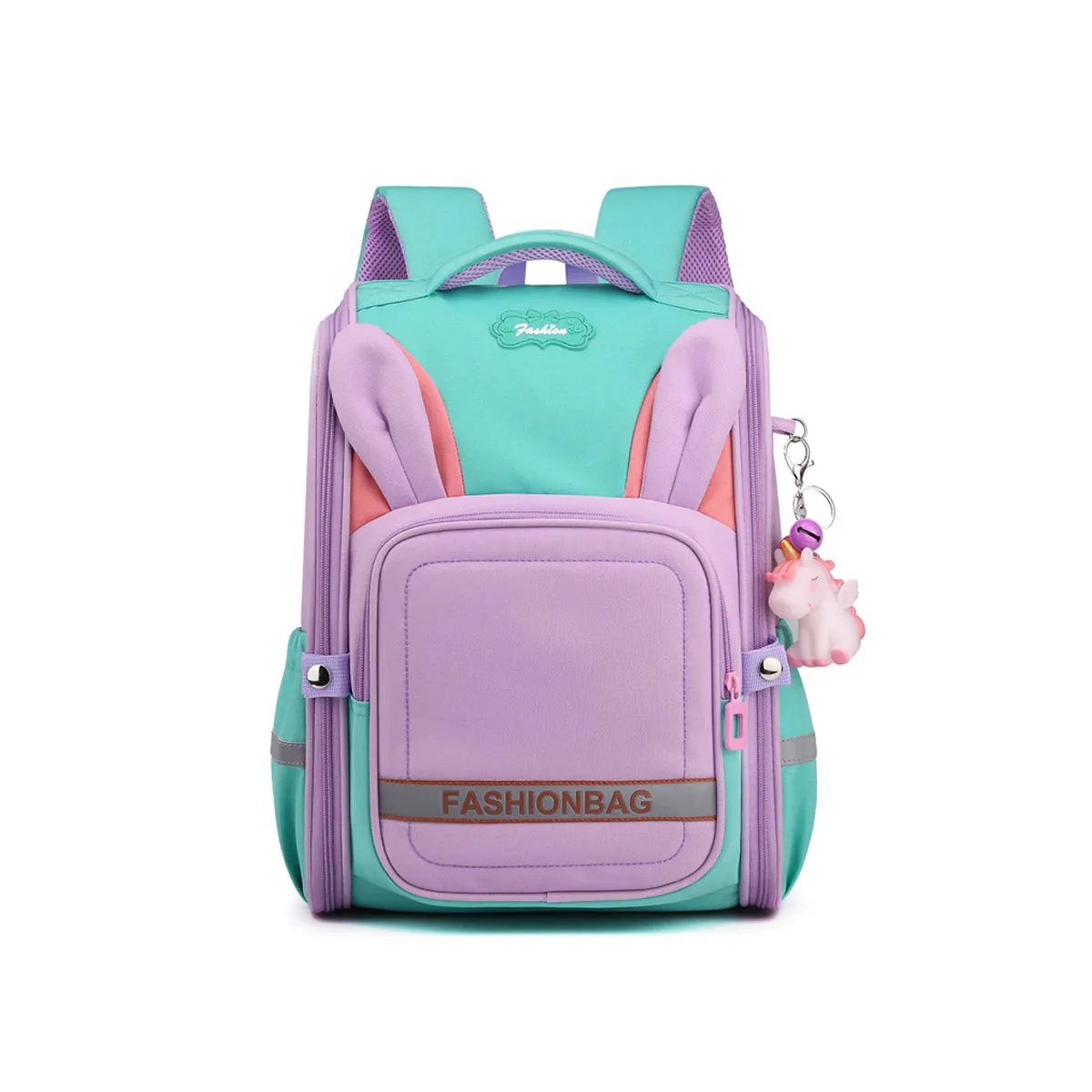 Multicolor Cute Ridge Protector Backpack for Children