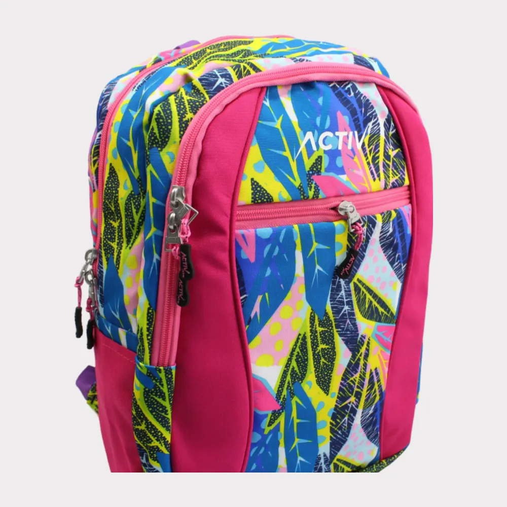 Multicolored Laptop Backpack