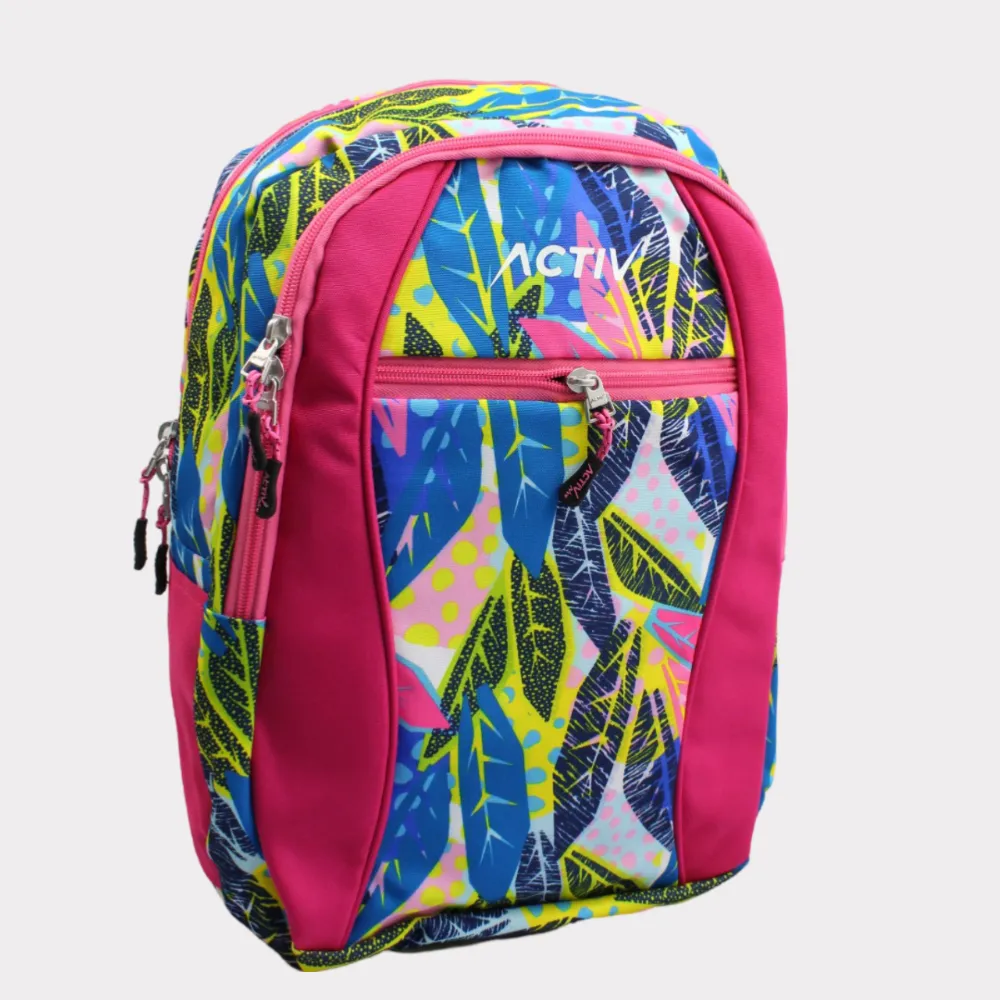 Multicolored Laptop Backpack