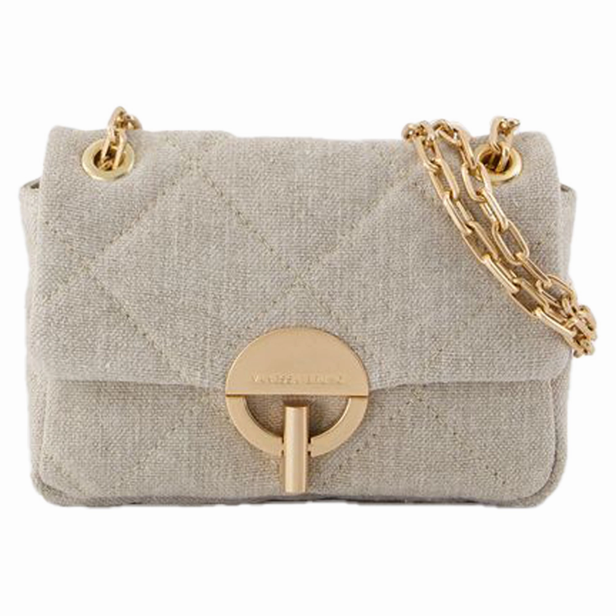 Nano Moon Bag - Vanessa Bruno - Linen - Beige