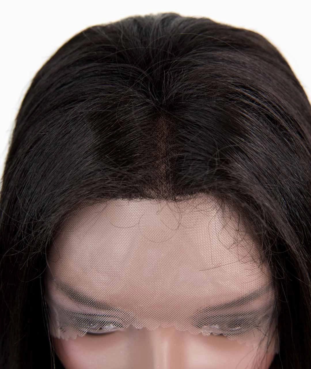 Natural Black Wavy Lace Front Synthetic Wig Bella