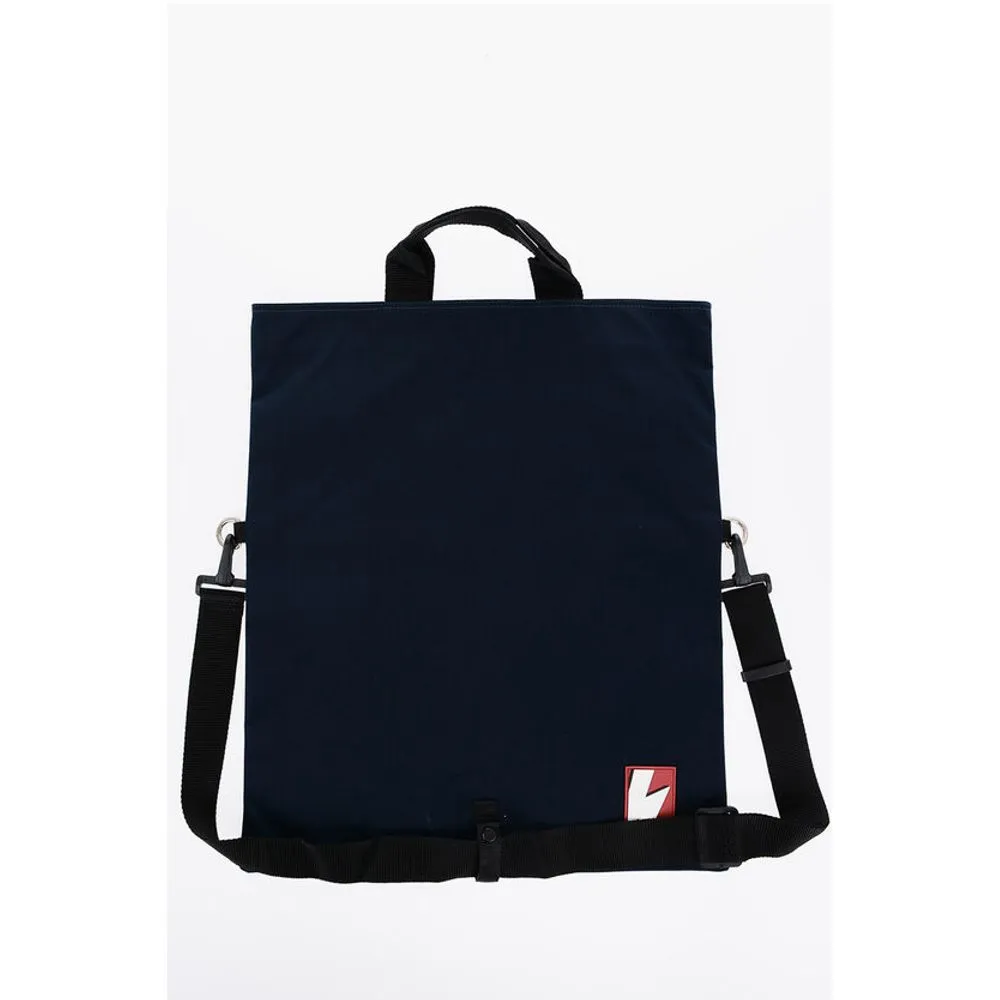 Neil Barrett Maxi Borsa in Nylon con Tracolla Removibile