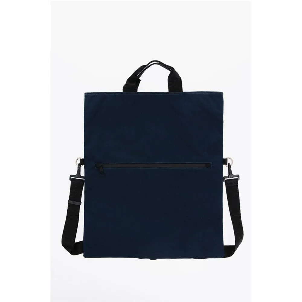Neil Barrett Maxi Borsa in Nylon con Tracolla Removibile