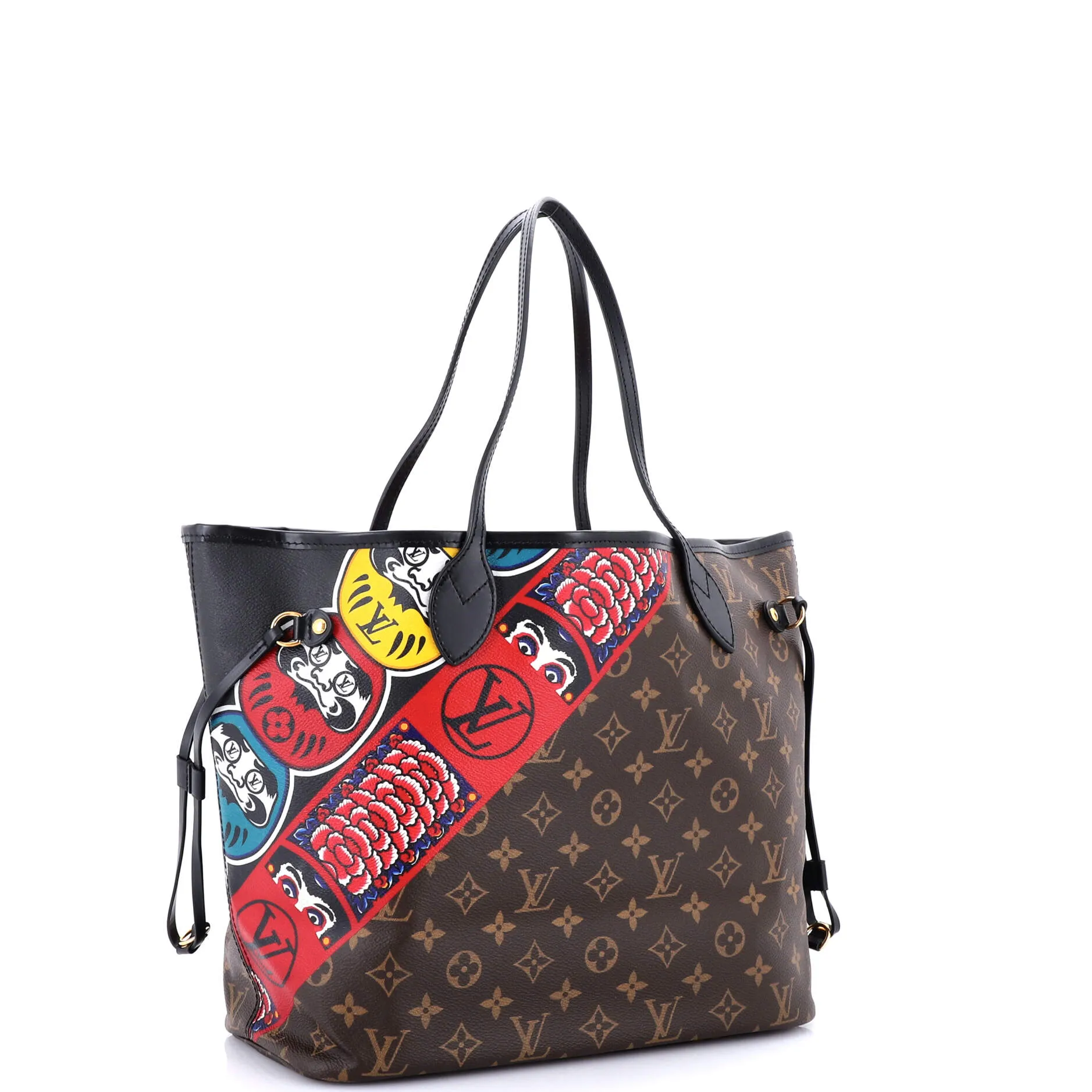 Neverfull NM Tote Limited Edition Kabuki Monogram Canvas MM