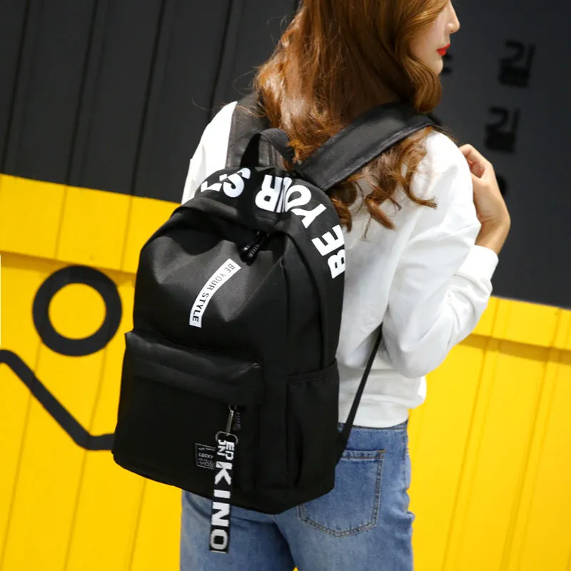 New Casual College Style Fashion Large Capacity Backpack