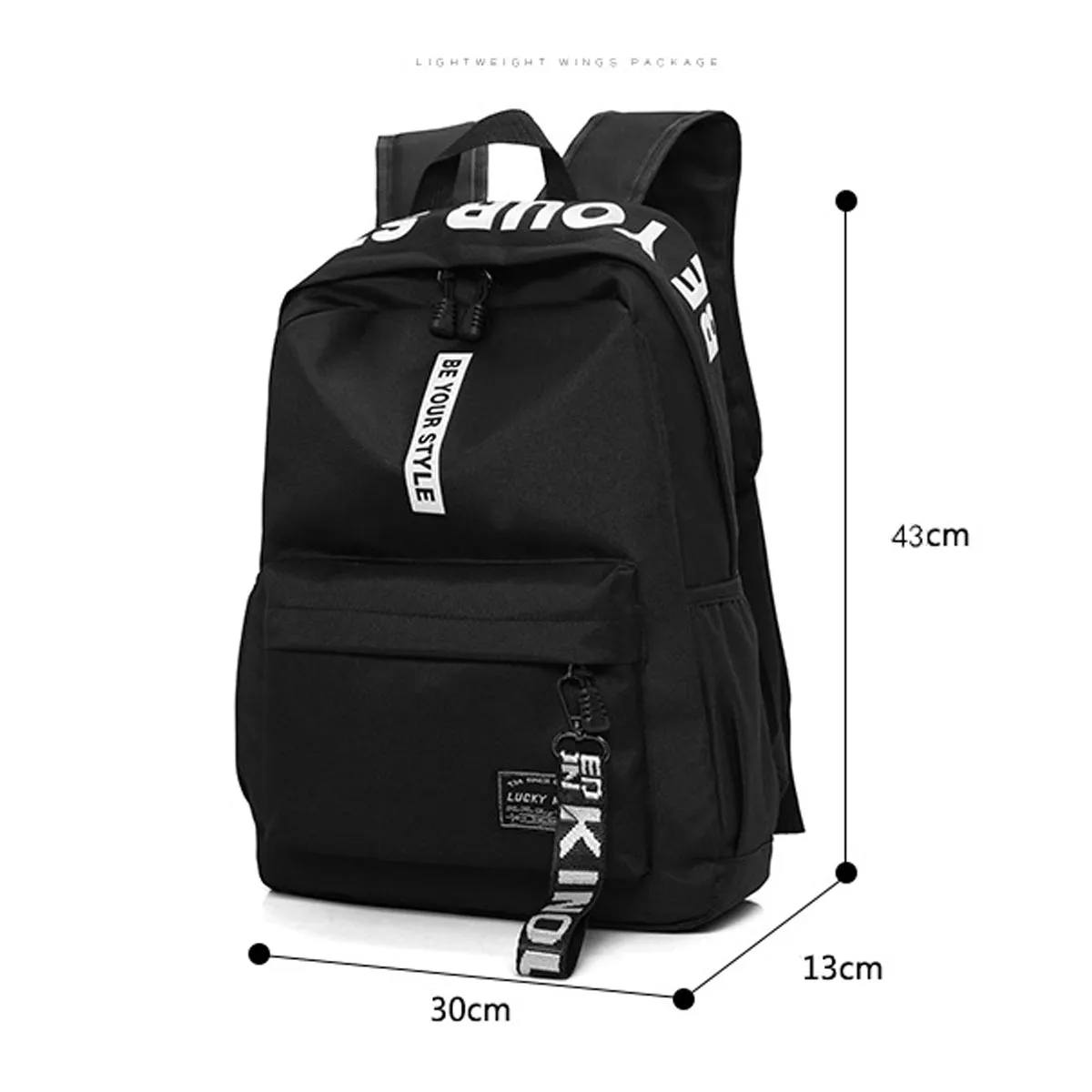New Casual College Style Fashion Large Capacity Backpack