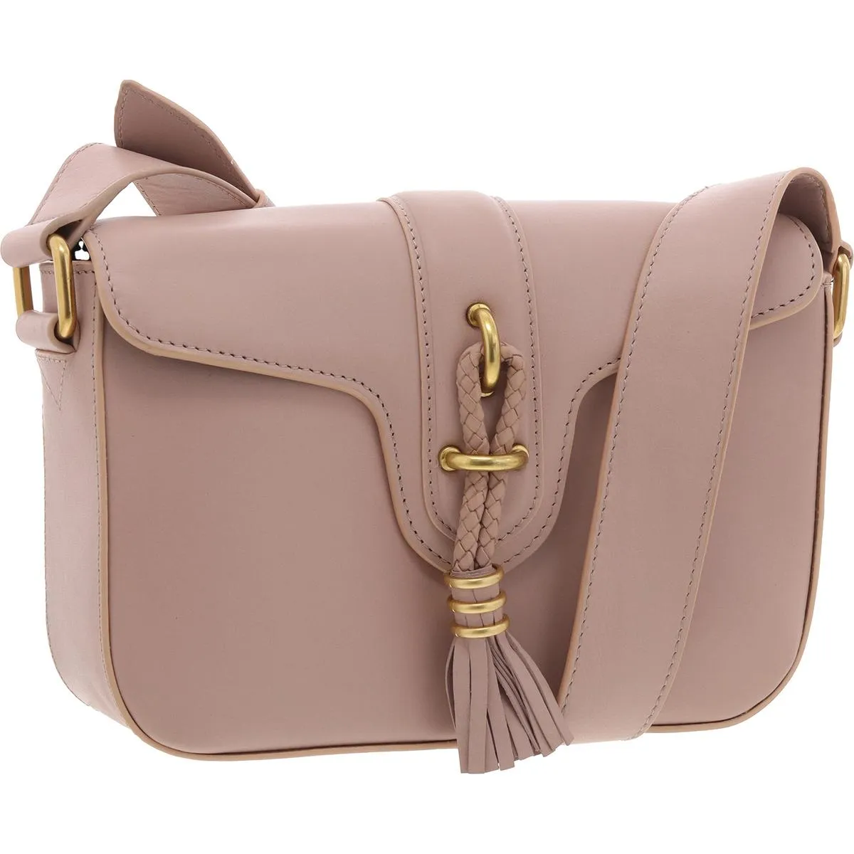 Nmicah Womens Leather Crossbody Handbag