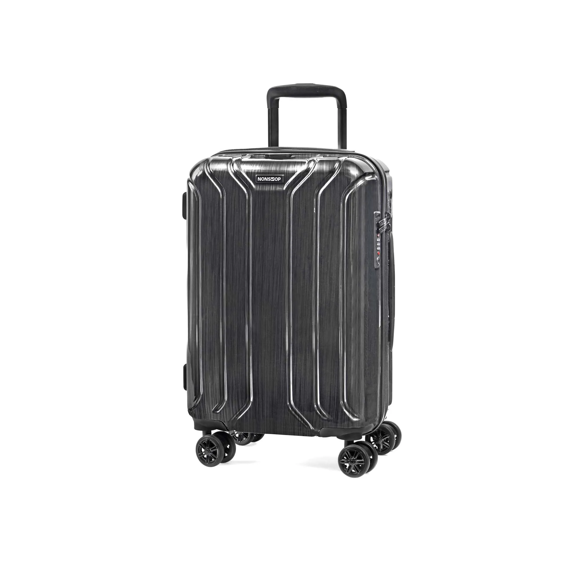 NONSTOP New York Elite 3-Piece Expandable Spinner Luggage Set and 3-Piece Packing Cube Set