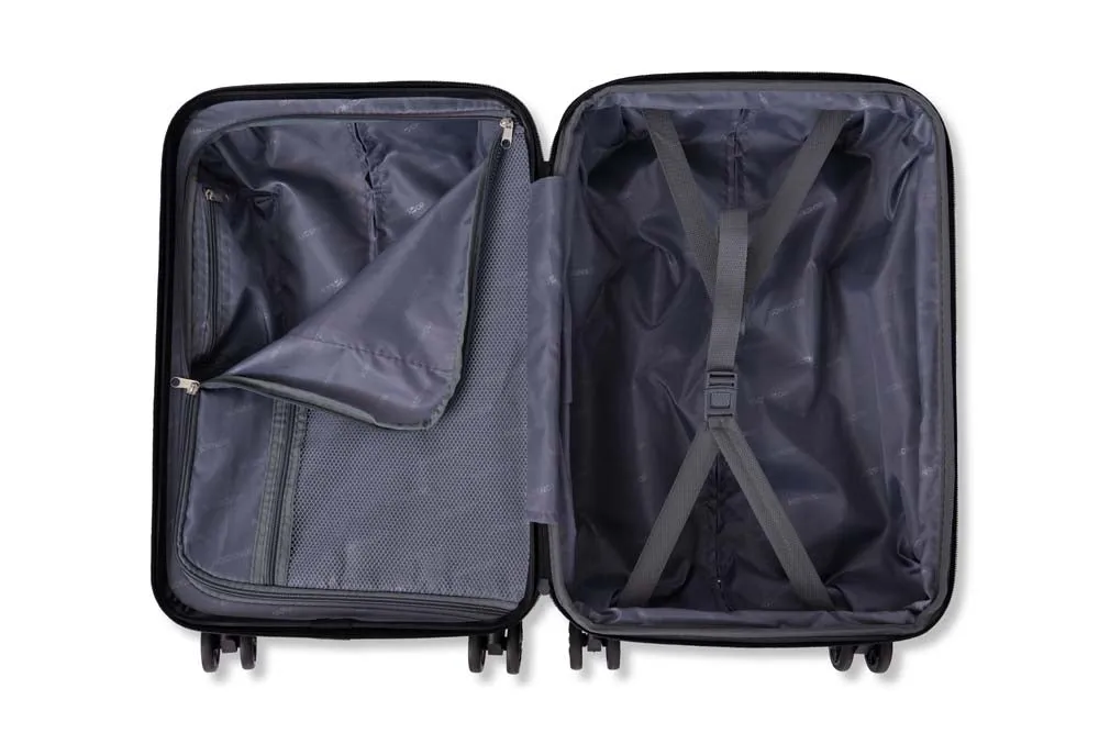 NONSTOP New York Elite 3-Piece Expandable Spinner Luggage Set and 3-Piece Packing Cube Set