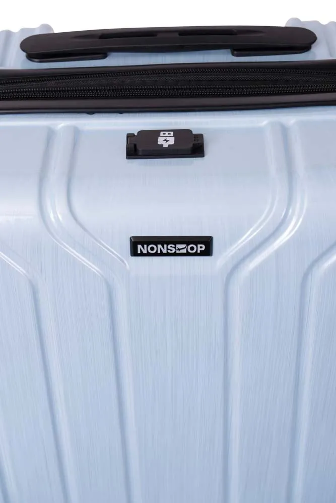 NONSTOP New York Elite 3-Piece Expandable Spinner Luggage Set and 3-Piece Packing Cube Set
