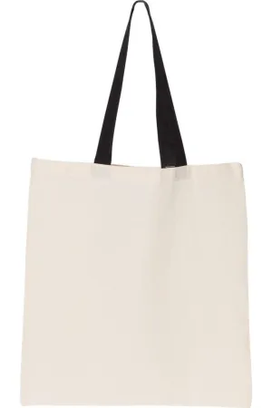 OAD Contrast-Color Handle Tote
