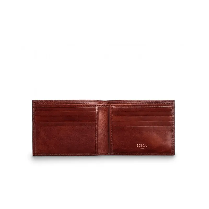 Old Leather 8 Pocket Wallet RFID