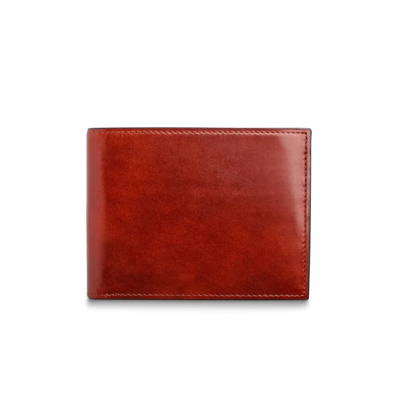 Old Leather 8 Pocket Wallet RFID