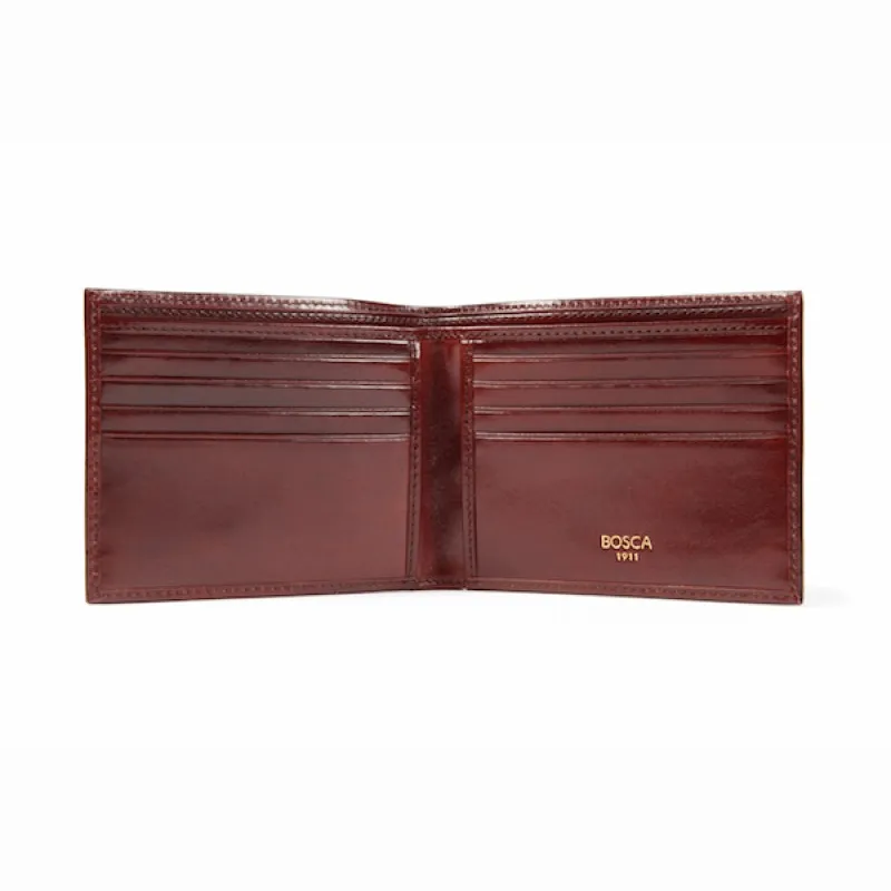 Old Leather 8 Pocket Wallet RFID