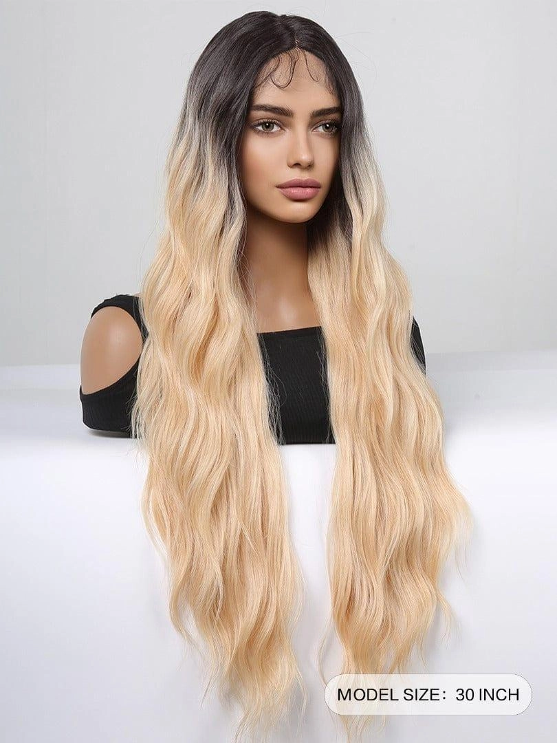 Ombre Blonde Lace Front Wig