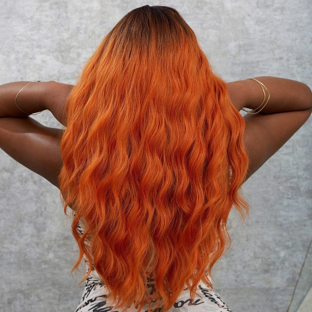 Ombre Orange Wig