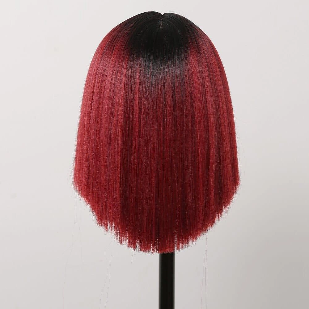 Ombre Red Wig