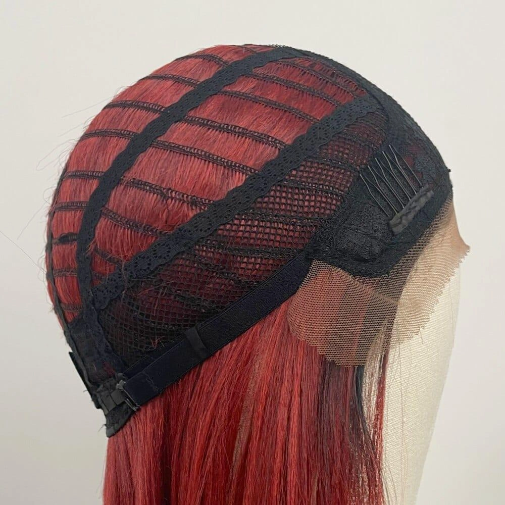 Ombre Red Wig