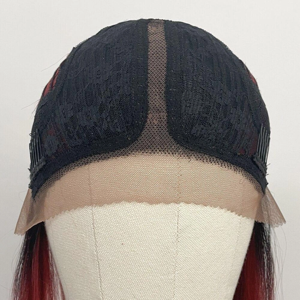 Ombre Red Wig