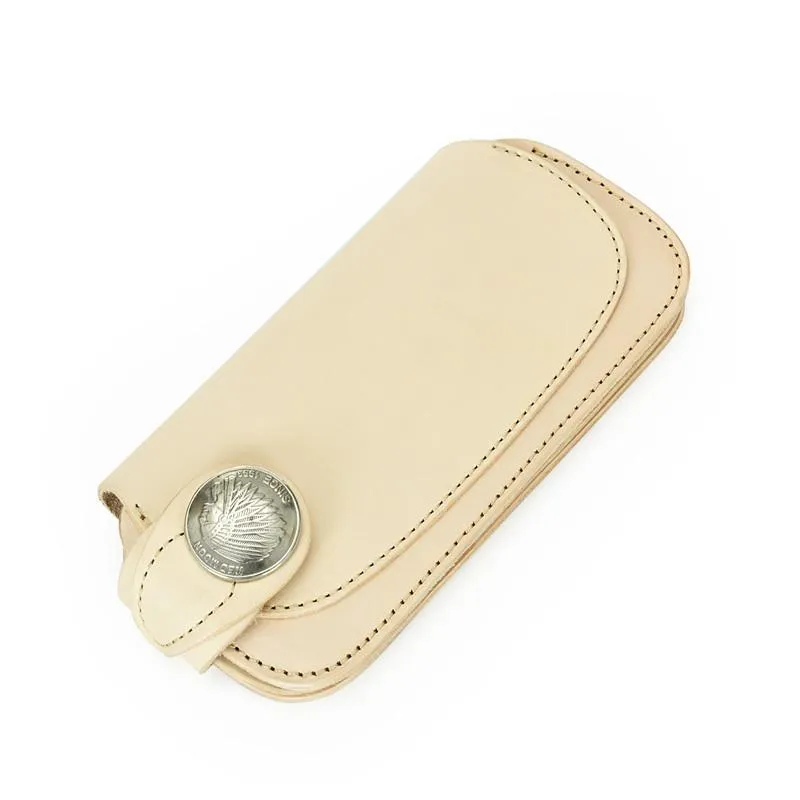 [On Sale] Handmade Mens Leather Biker Chain Wallets Cool Long Biker Wallet with Chain