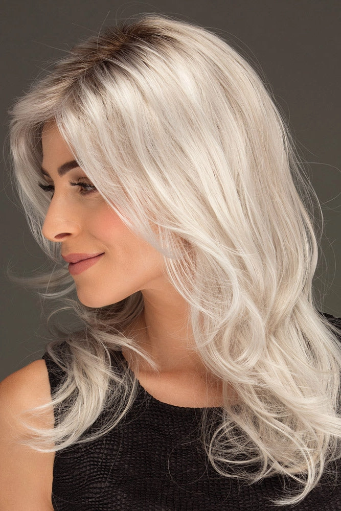 Orchid <br>Synthetic Lace Front with Lace Part Wig