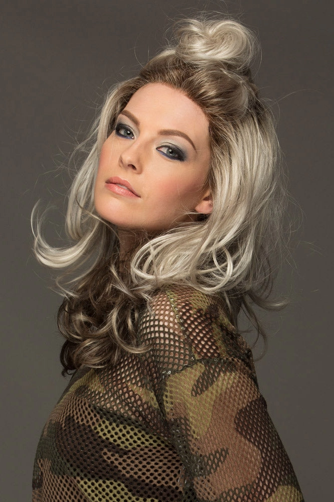 Orchid <br>Synthetic Lace Front with Lace Part Wig